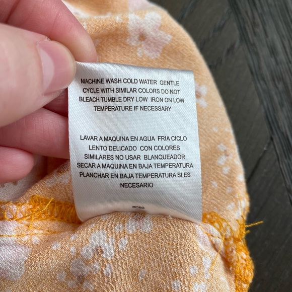 Lily Rose Yellow Sundress Size Small Worn one time. - Picture 9 of 11